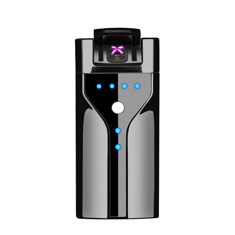 HL-308 сенсорный индикатор заряда батареи usb зарядки двойной дуги зажигалка