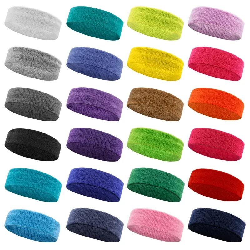 Aolikes Fashion Sports Fitness headband Yoga Exercise Elastic Hairband Running Non-slip Headband