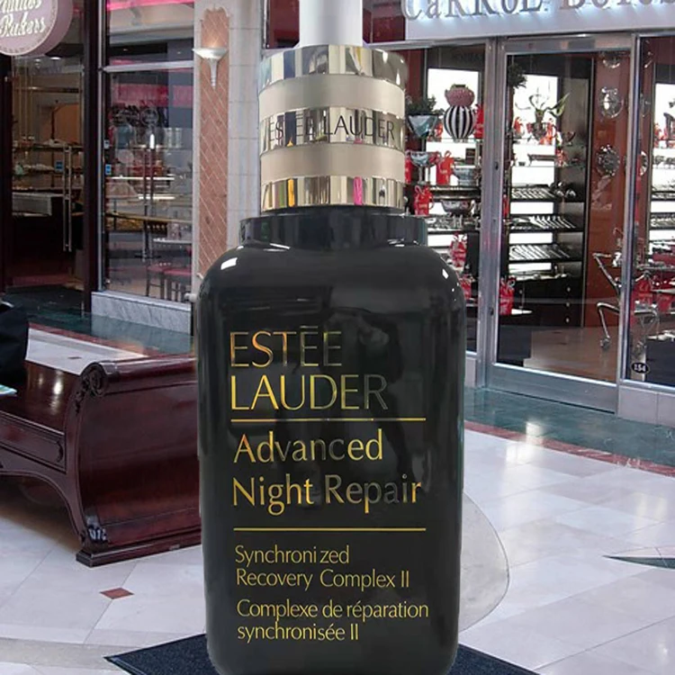 Factory custom dummy cosmetic factice perfume bottle for window display