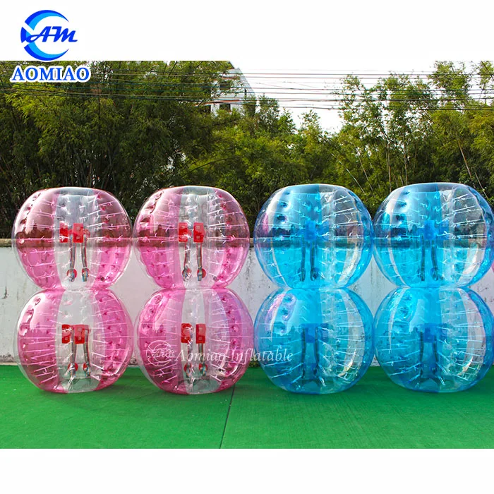 Transparent inflatable sumo body bubble soccer ball adult bumper ball for sport game