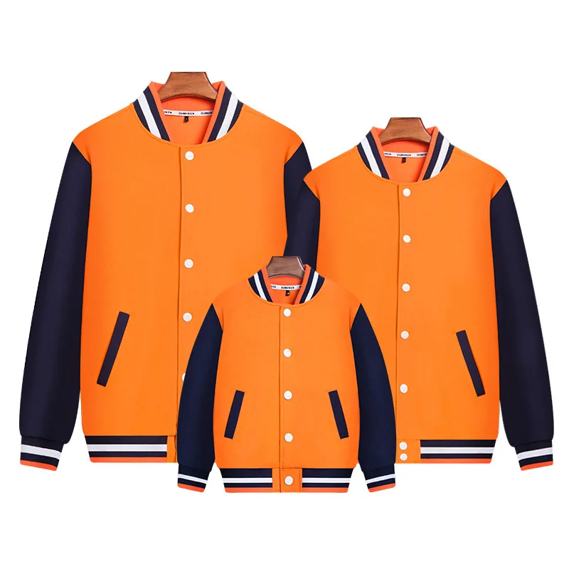 
OEM/ODM man women school 100% Polyester unisex baseball Wool Jacket Leather Sleeves college fleece jacket 
