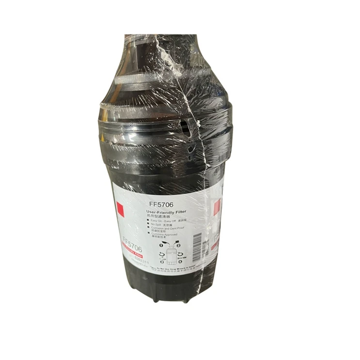 Special design user-friendly fuel filter core FF5706 for FOTON Cummins ISF 3.8- OE S5262311A2076