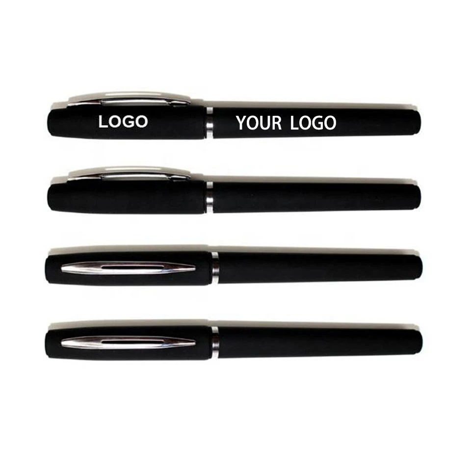 Wholesale Custom Promotional Cozy Soft Touch Gel Ink Gel Pen With Logo