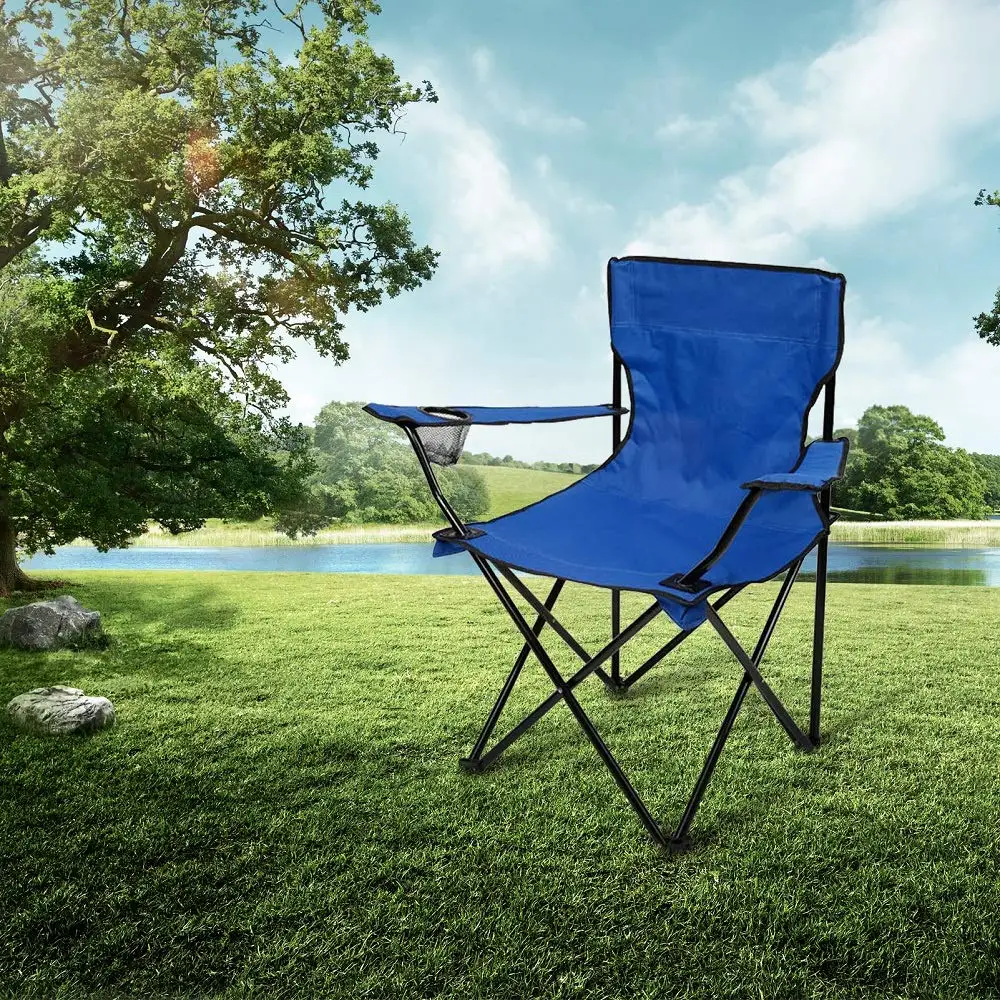 ZhongMao Camping Beach Chair Folding Fishing Portable Seat Stool with Backrest for Travelling Hiking Picnic Outdoor Furniture