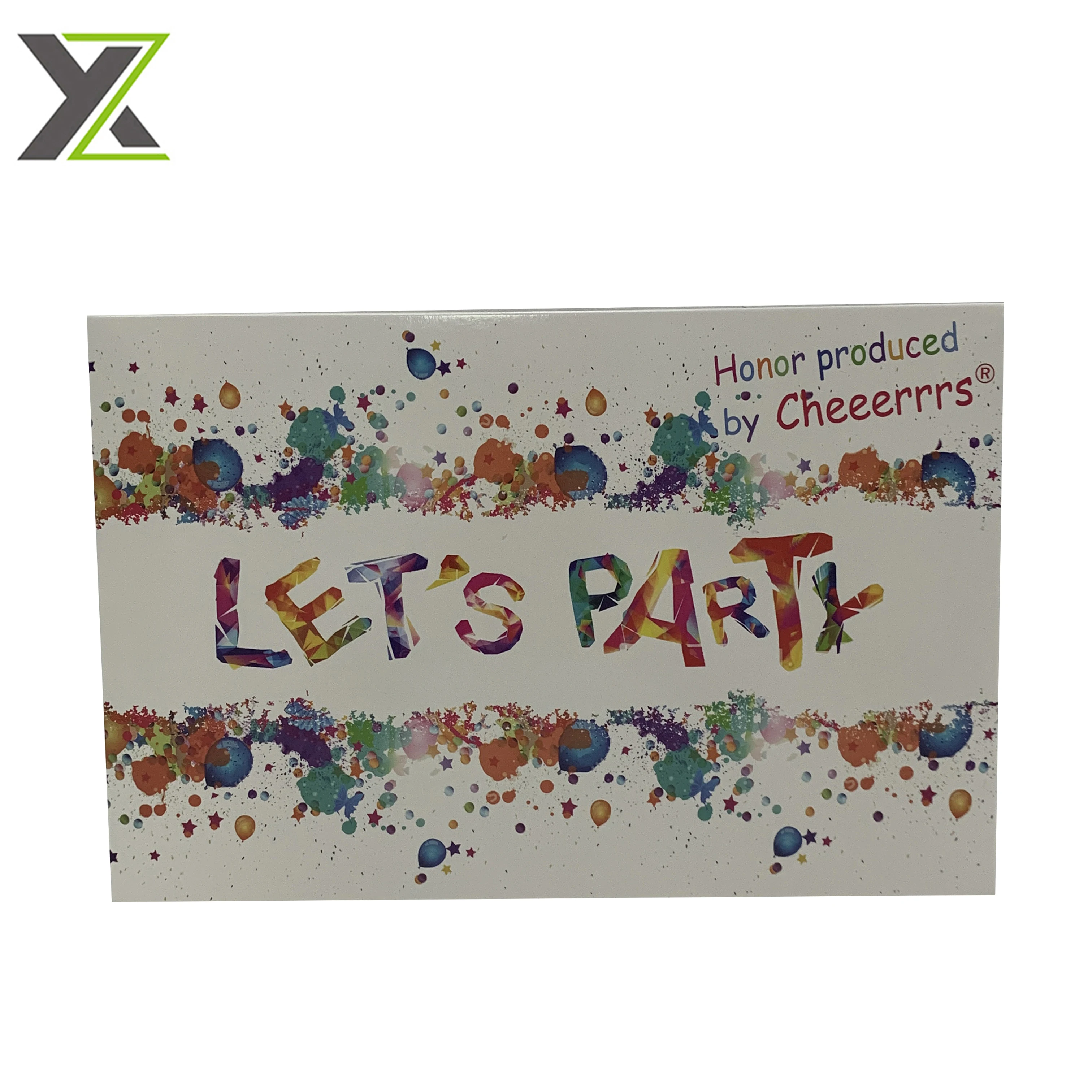Customized printed gift card party lnvitation card cardboard envelopes