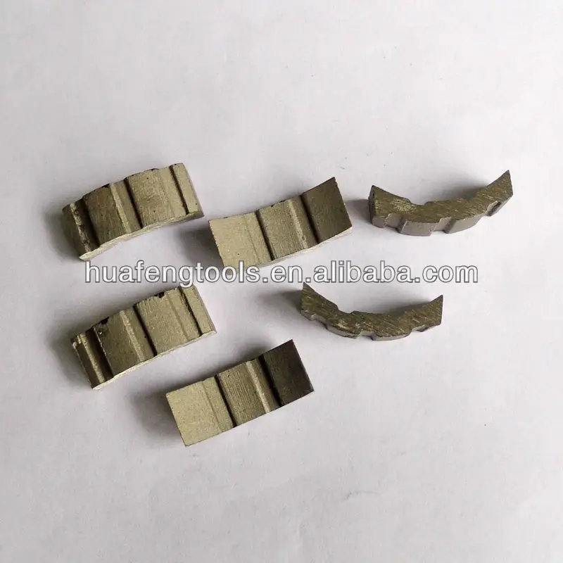 Turbo Segments For Diamond Core Drill Bits