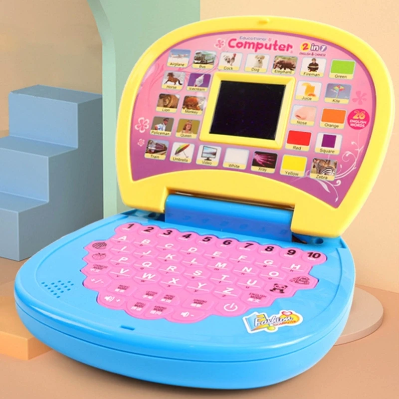 Новинка 2023 детский ноутбук на китайском и английском языках развивающая игрушка для малышей китайского английского языков