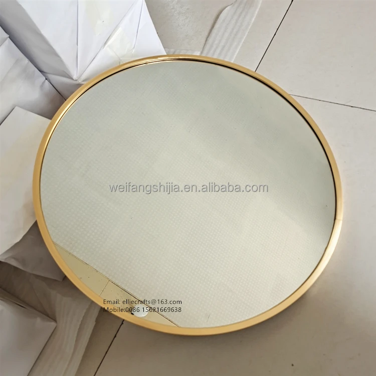 Brass look espejos metal