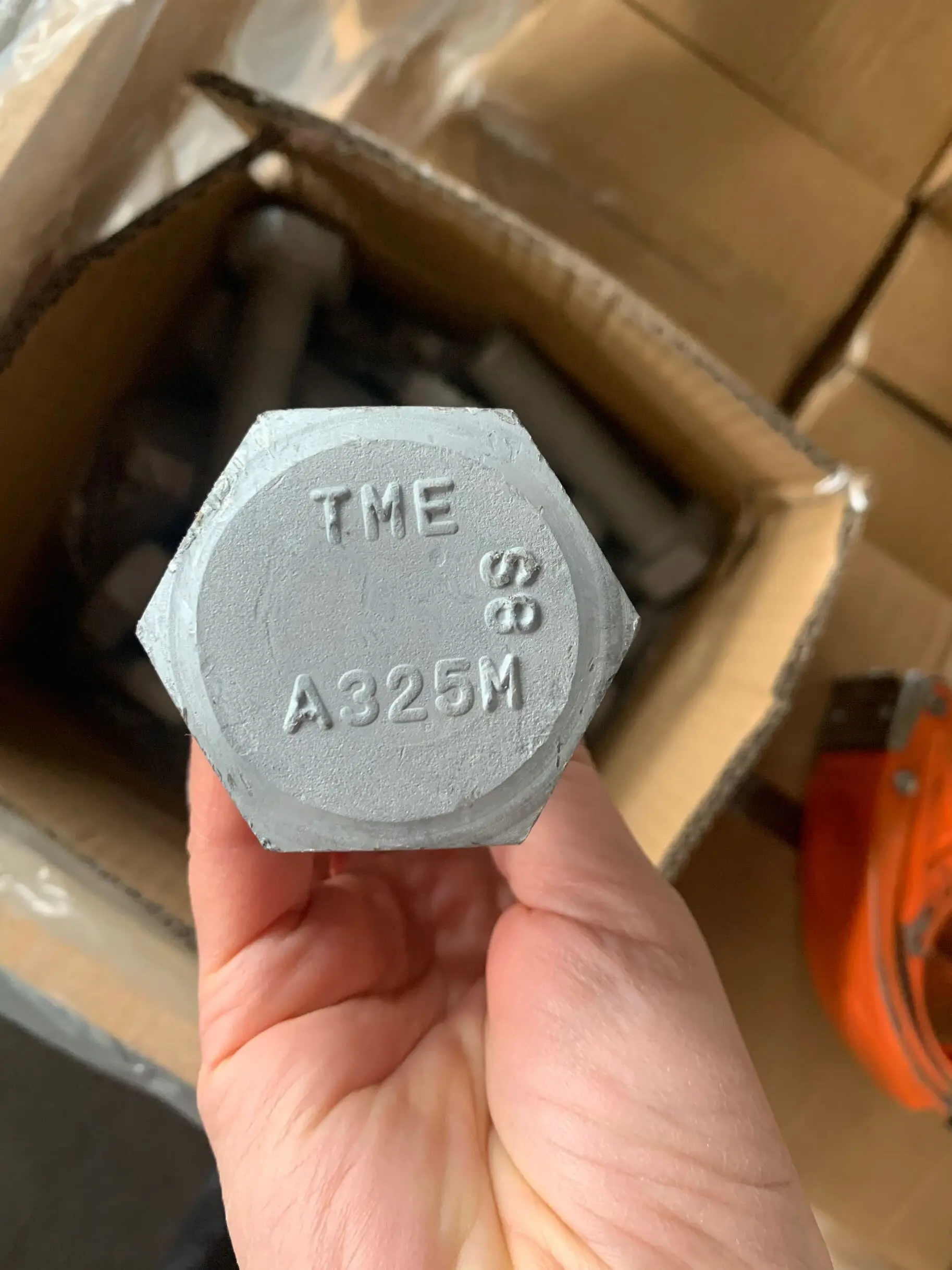 Professional Manufacturer blue white galvanized din933 grade class 4.8 hexagonal head bolt