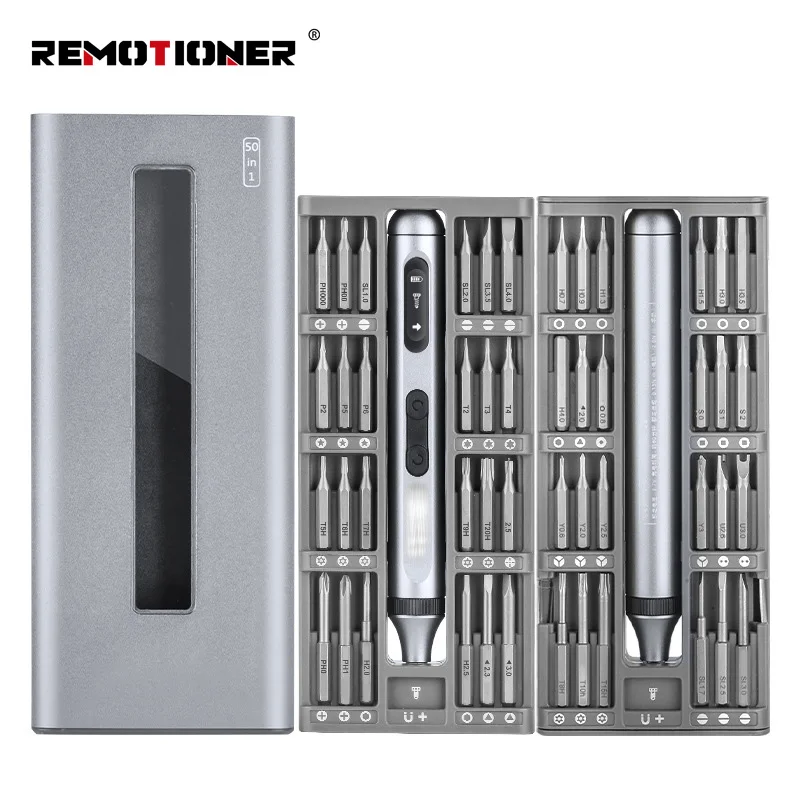 51 in 1 Precision Screwdriver Kit Wireress Electric screwdriver set for Computer iPhone Laptop Cell Phone