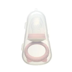 2020 BPA free Infant Nipple Teething Toy 3 Size silicone baby fruit and vegetable feeder