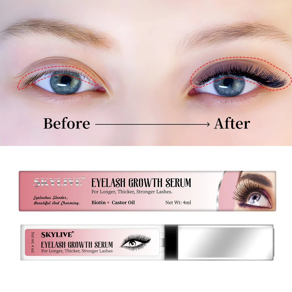 Brand New Natural 100% Organic Lash Growing Lash serum Eyebrow Enhance Lash Growth Treatments Prostaglandin Eyelash Serum