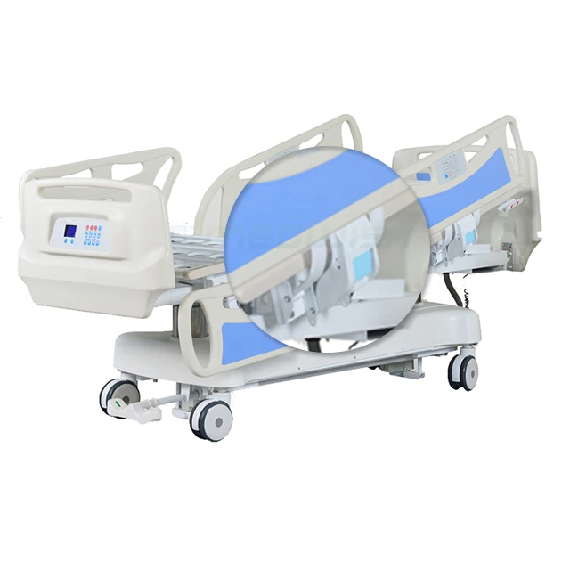 AG-BY009 хорошего качества ABS Материал домашняя одежда для кормления медицинского ухода за больными механические сердечно-легочной реанимации пять функции электрического больничной койке с