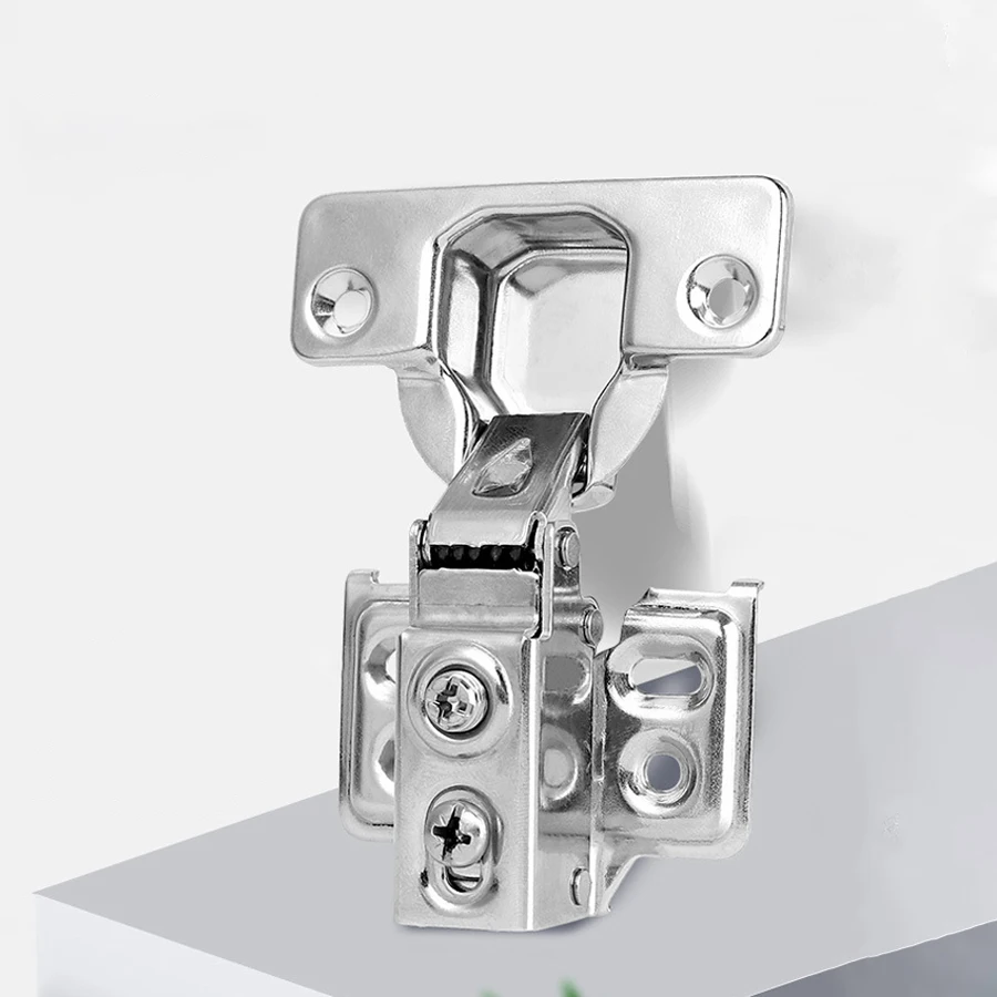 SS CRS Short Arm Damping Hinges 2 4 Holes Stainless Steel Soft Close Hydraulic Short Arm Kitchen Cabinet Hinges
