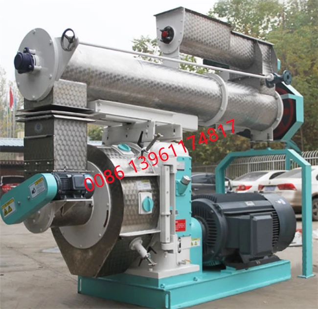 New Bird Feed Pellet Making Machine Big Poultry Feed Mill Cheap Price  Manufacturing Plant Featuring New Engine Gear