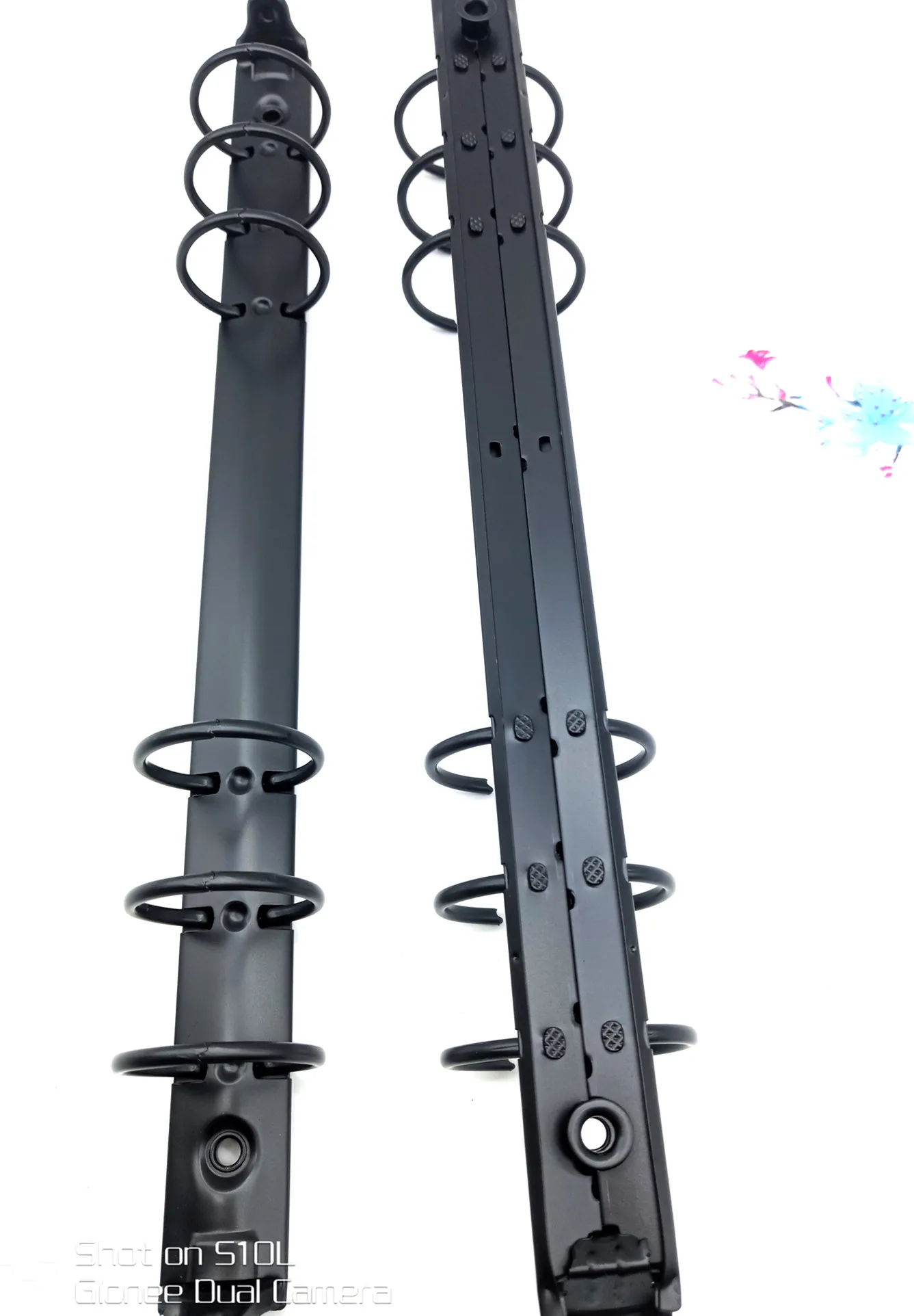 Best selling pull open metal binder 3R 4 R 6R ring clip / black binder folder Metal 6-Ring Binder Mechanism A5 A6 A7 Pink Purple