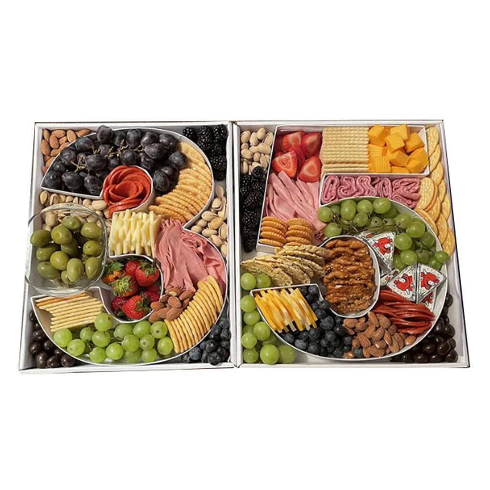 Подарочная картонная коробка для писем в виде цифр, 12 дюймов