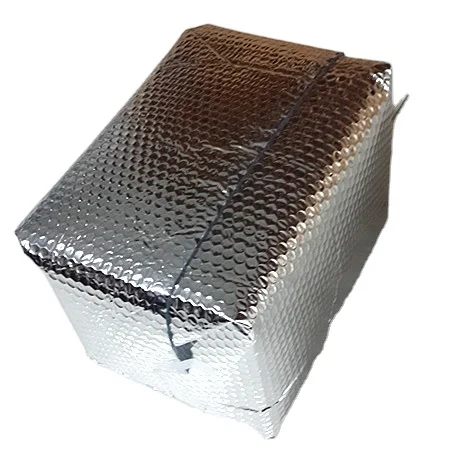 Insulated Foil Shipping Box Combines 3D Box Liner