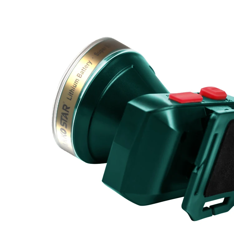 AKKO STAR LED Mining head lamp 1W Outdoor camp bright Headlight rechargeable Head Torch Lamp