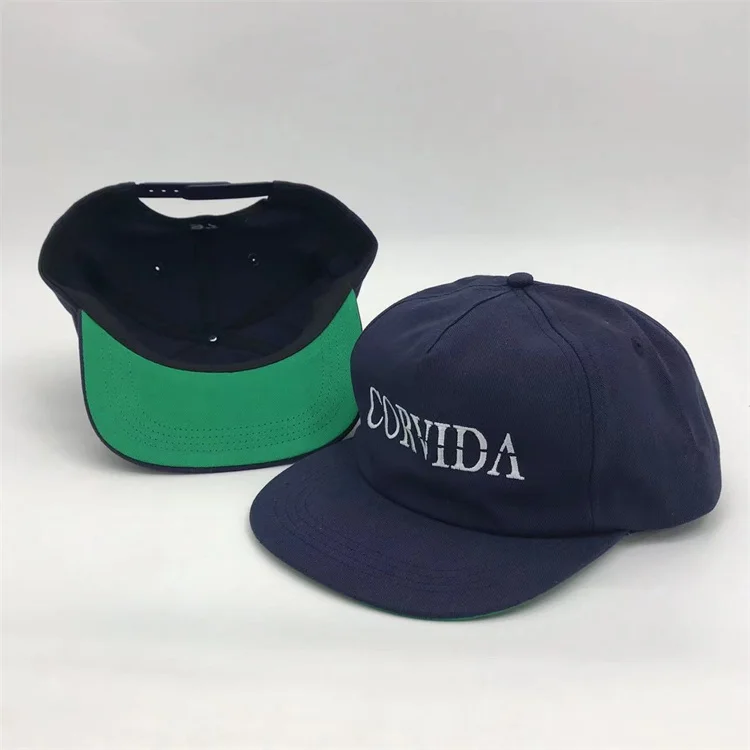 Винтажные неструктурированные кепки хлопковые с 5 панелями под заказ