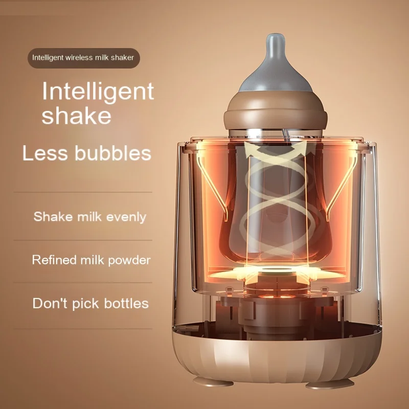 New product Best Wireless Baby Automatic Milk Powder Machine Blender Usb Rechargeable Electric Potable Milk Shaker Mix