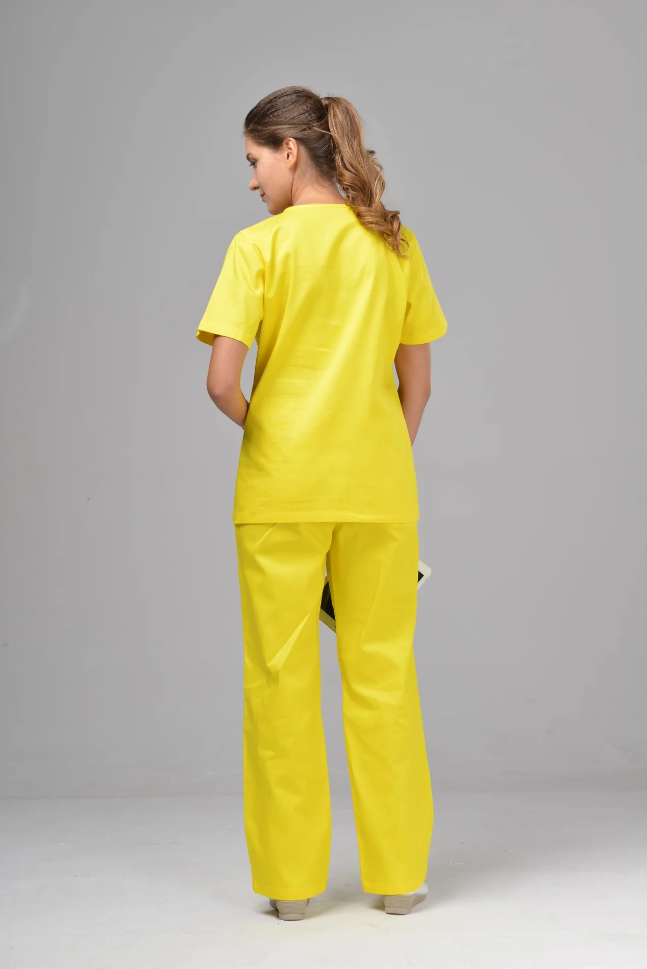 100% cotton fashionable nurse uniform design