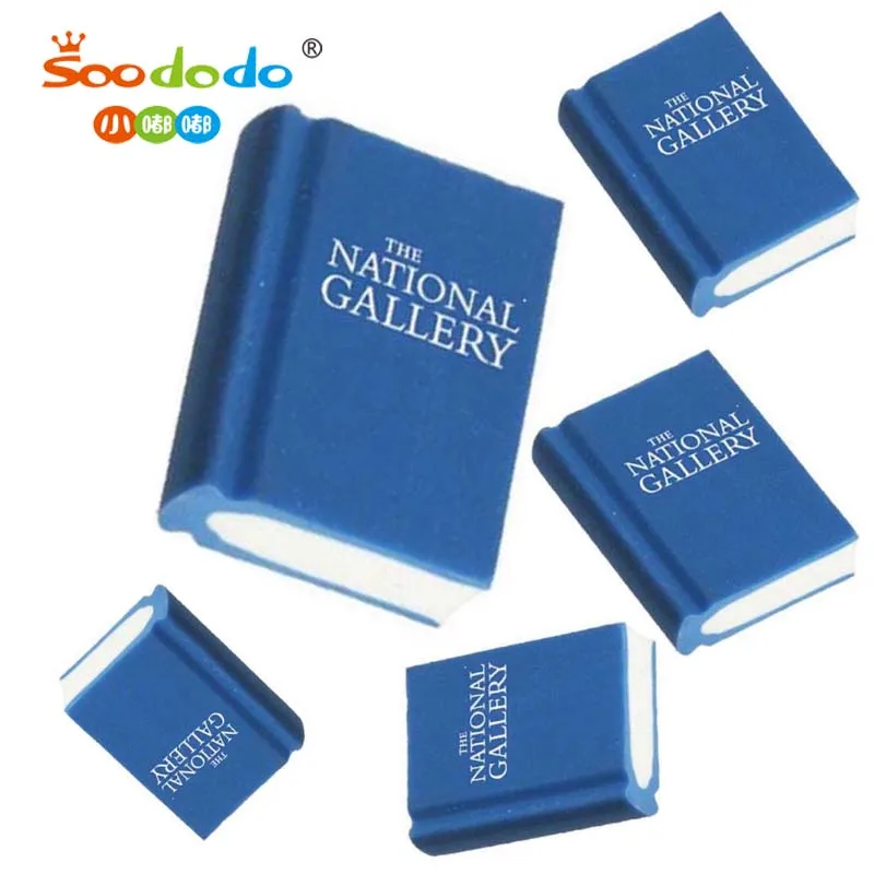 Soododo XDDU-54 Custom Creative School Student Children Supply Exam Drawing Pencil Rubber Eraser Book Eraser