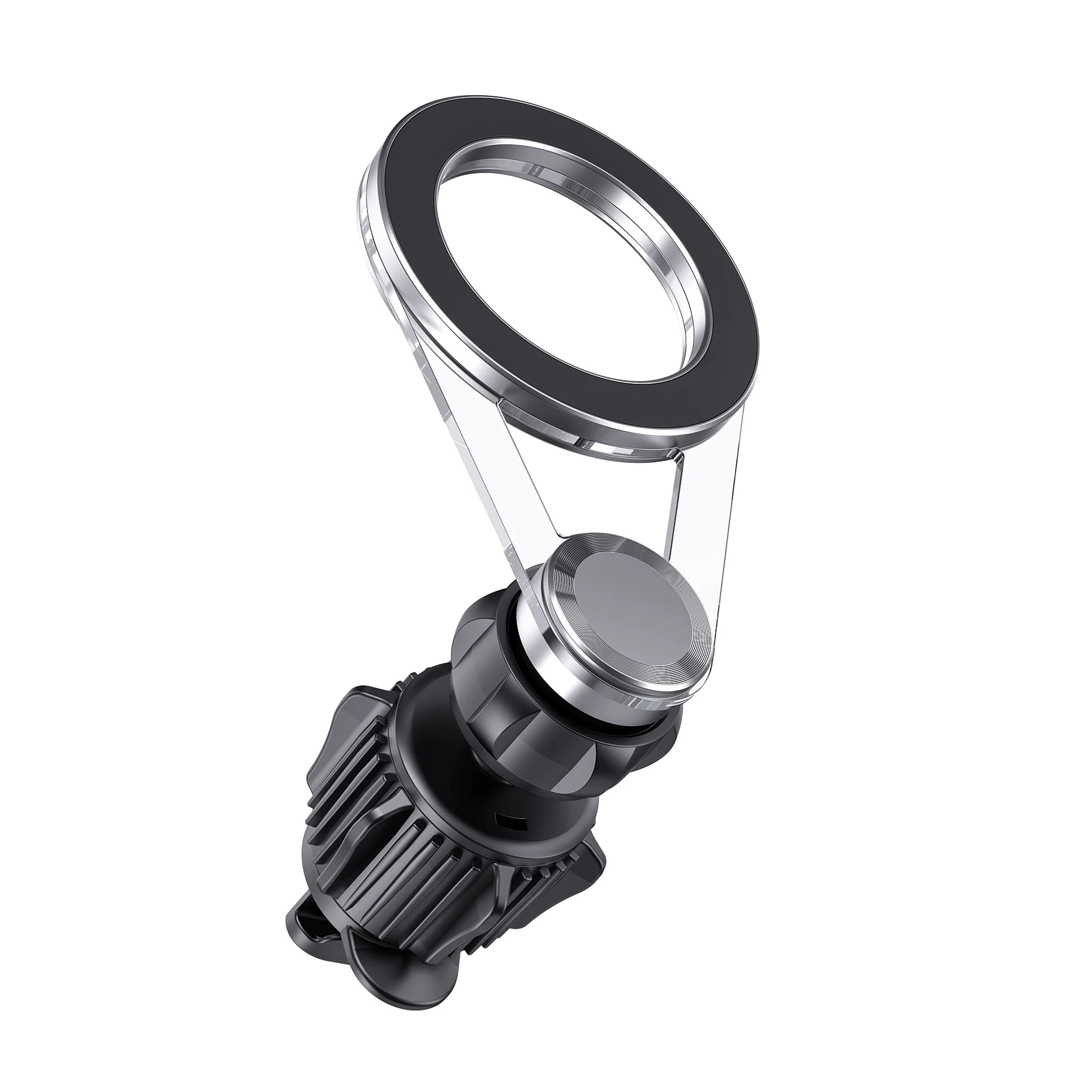 Boneruy Z08 Metal Magnetic Mobile Phone Holder Stand 360 Rotatable Car Dashboard Cell Phone Holders For Car