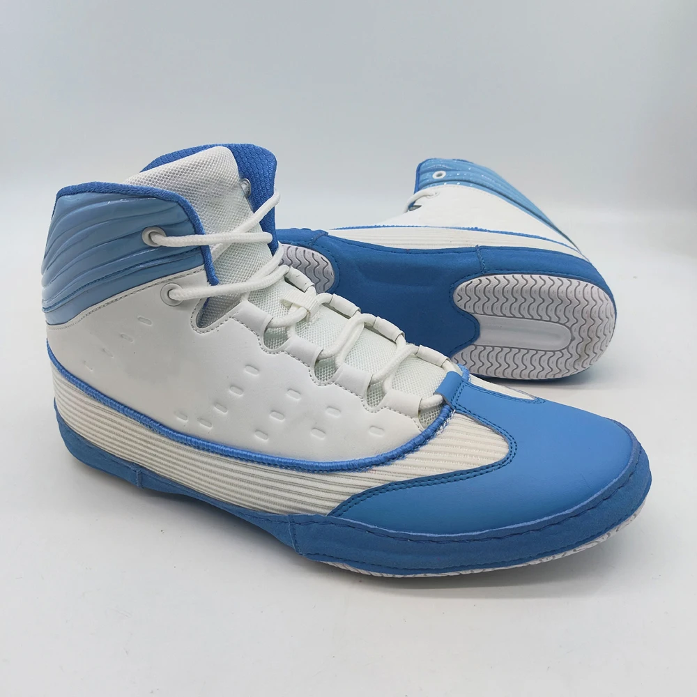 Anti-Slip Wrestling Shoes Fighting Sports Master Training Mesh Unisex Genuine Boot Light Wrestling Shoes