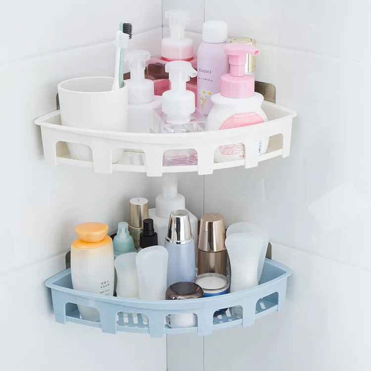 Non-folding Bath Supplies Storage Rack Organizer Rack Corner Bathroom Storage Rack Shelf