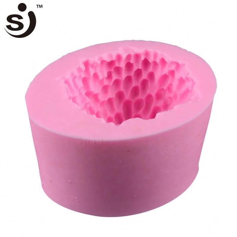 Non-stick Easy To Demould 3d Sheep Design Silicone Candle Molds Making Candle
