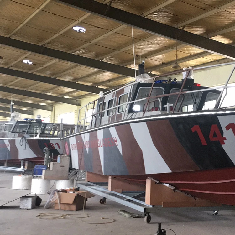 YAMANE YACHT Sea king 11.3 m Aluminum Alloy Patrol Boat pilot Craft Rescue Crew Boats