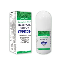 Spot hemp oil roll on ball hemp oil relaxation massage spa hemp seed essential oil