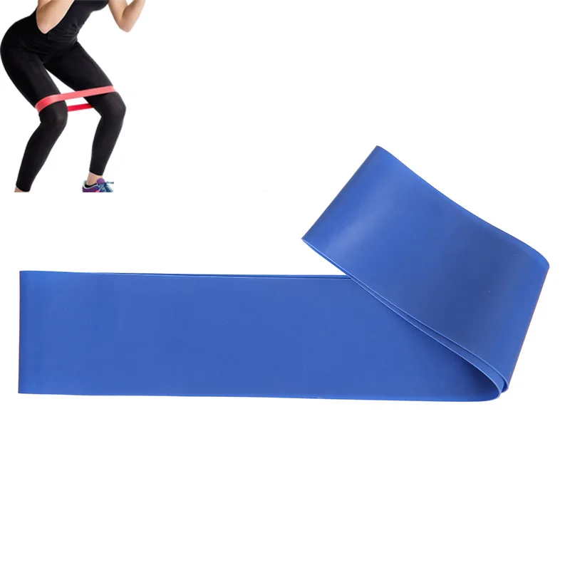 Fitness rubber mini stretch Resistance Loop Sports workout Training Stretch Gum  Exercise Bands Custom Printed Band Sebands late