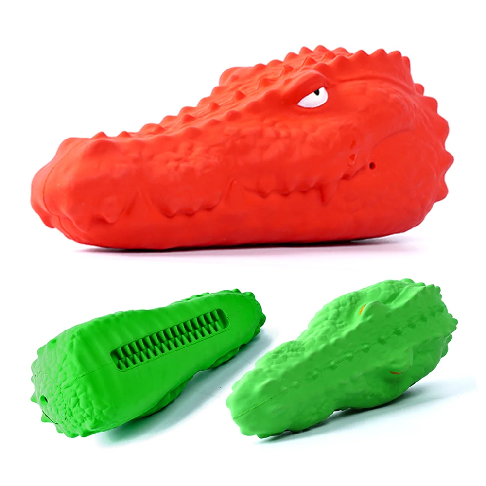 Жевательные игрушки из крокодиловой резины
