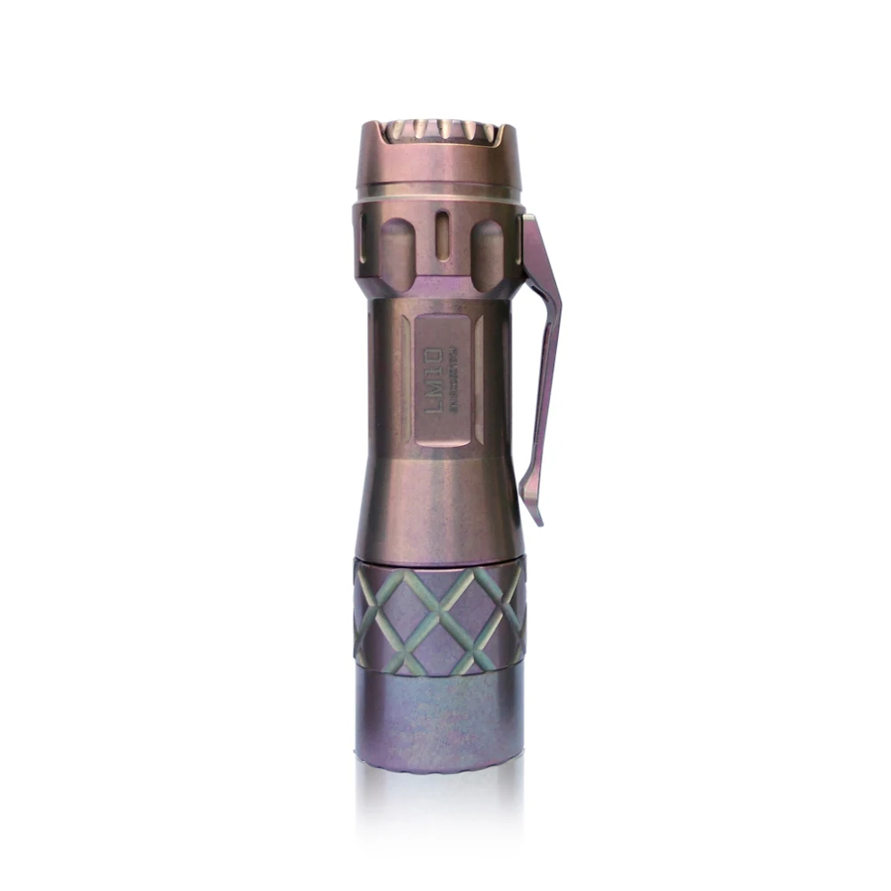 LuminTop LM10 10th Anniversary Flashlight titanium 2800lumens ipx8 XPL 219C SST20 LED torch easy to use Aduril UI