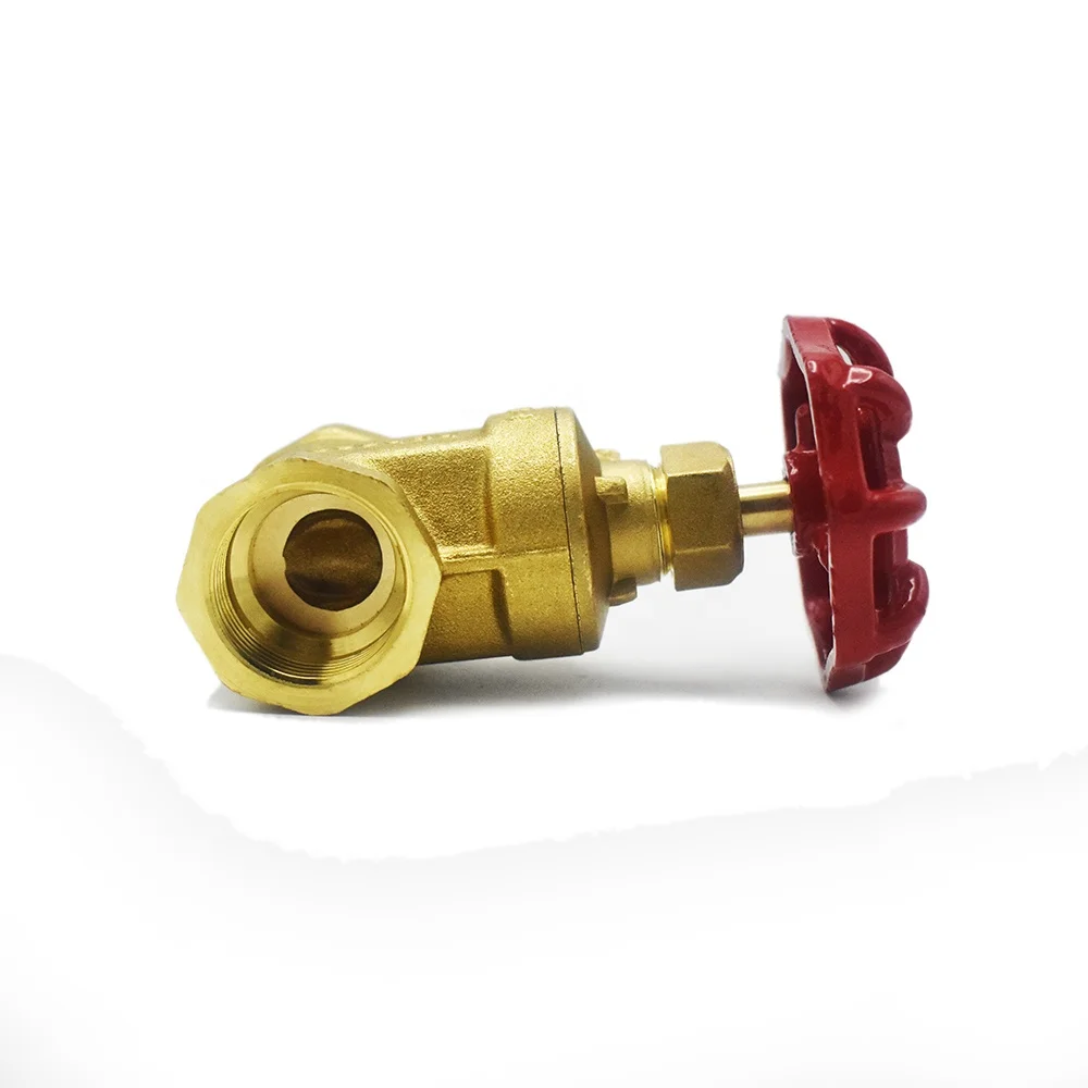 Brass valves using for 0.5 inch cold water meter connection