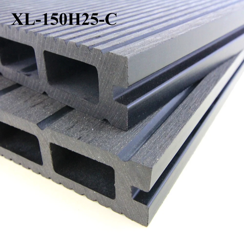 High Quality Wood Plastic Composite Hollow Decking Price Wpc