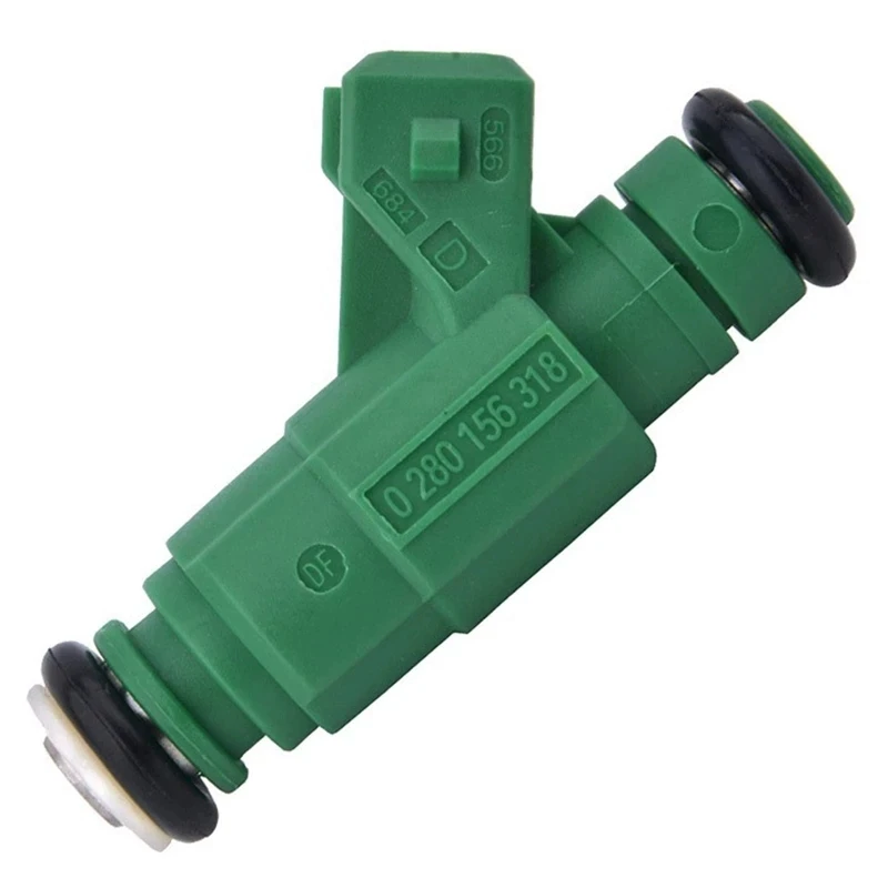 Fuel Injector Nozzles 0280156318 For Peugeot 206 307 Citroen C2 C3 C4 Xsara 2 Berlingo 1.6 16V  Engine Valve Injection Nozzle