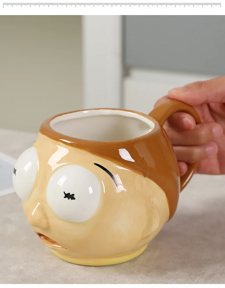 Rick And Morty Creative 3d Mug Ceramic Cup Gift Water Mugs And Cup Wholesale