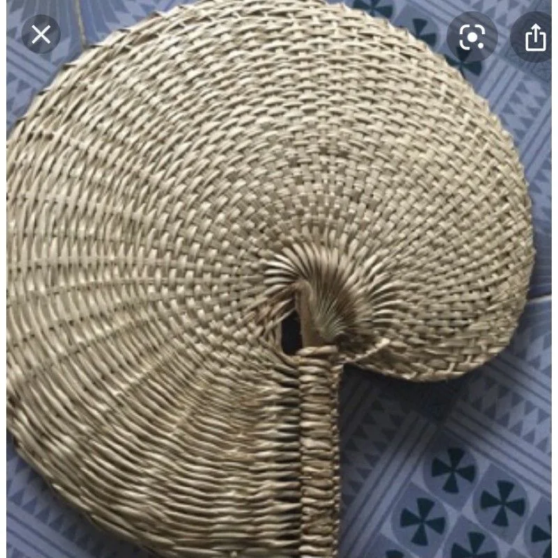 Бамбуковый тканый веер для защиты от комаров и пальмовых листьев охлаждение летом вьетнамский оптовый