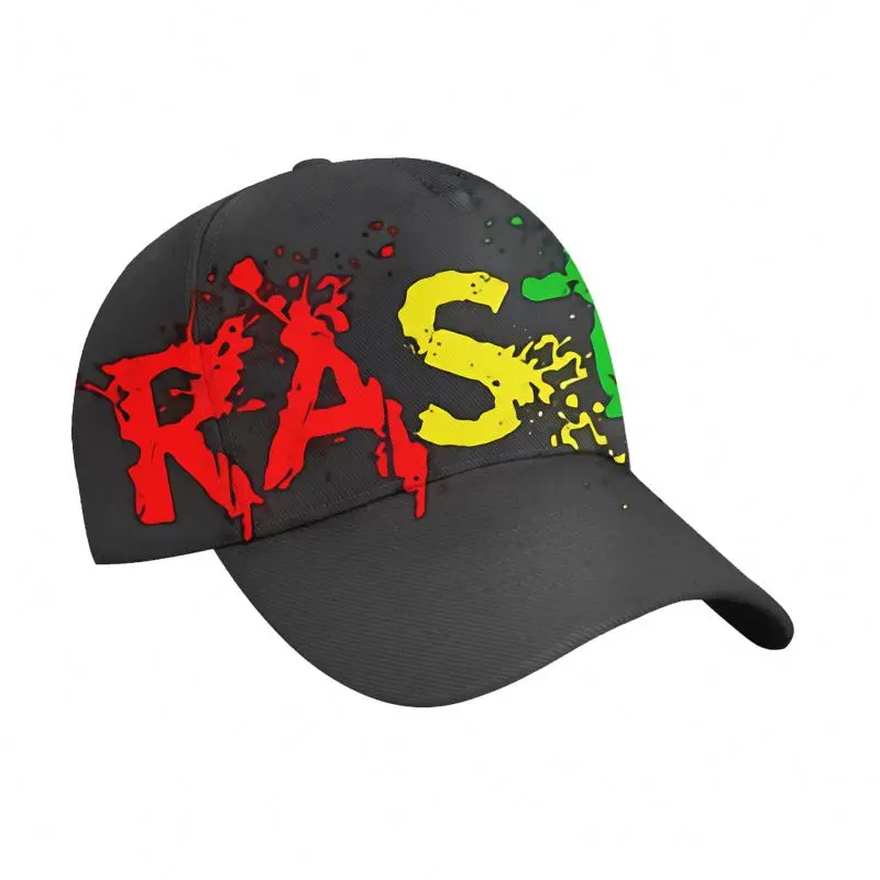 Jamaica Rasta Reggae Green/Yellow/Red Smog Sport Cap Custom Breathable Snapback Sports Caps Adjustable Unisex Baseball Cap Hats