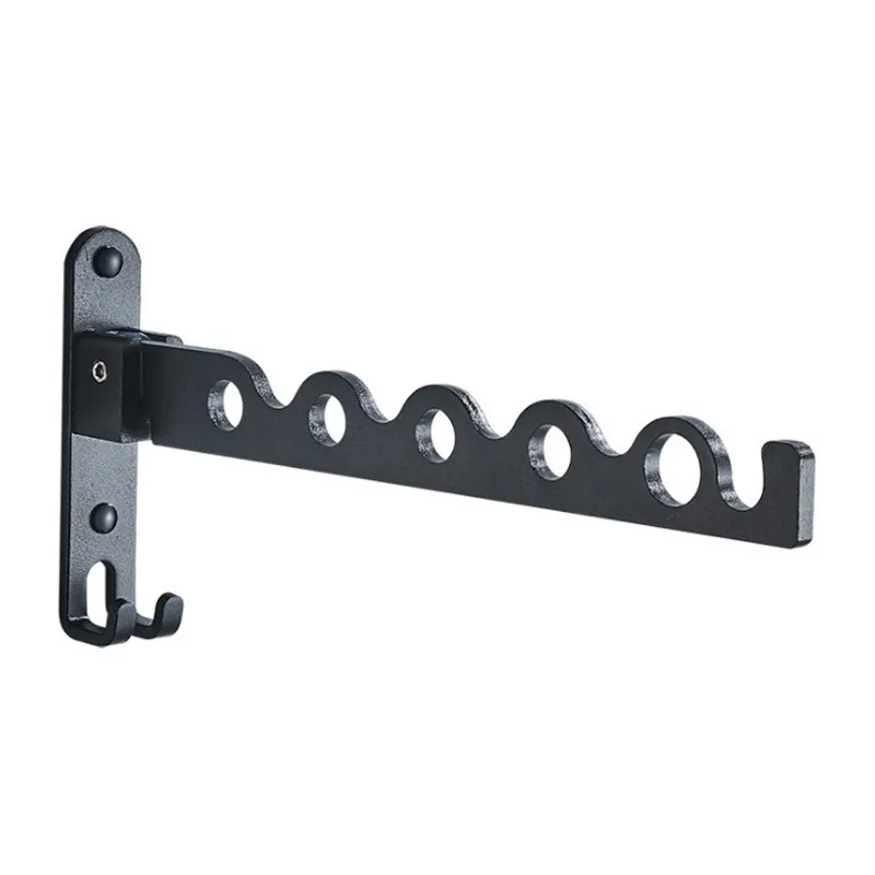 Bath towel hook wall-mounted porch door hidden swivel single bathrobe hook hidden hooks