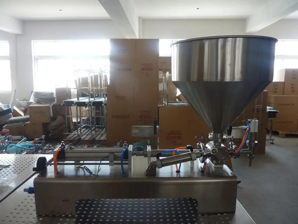 pneumatic and electricity cosmetic cream filling machine for face cream/body cream/hand cream