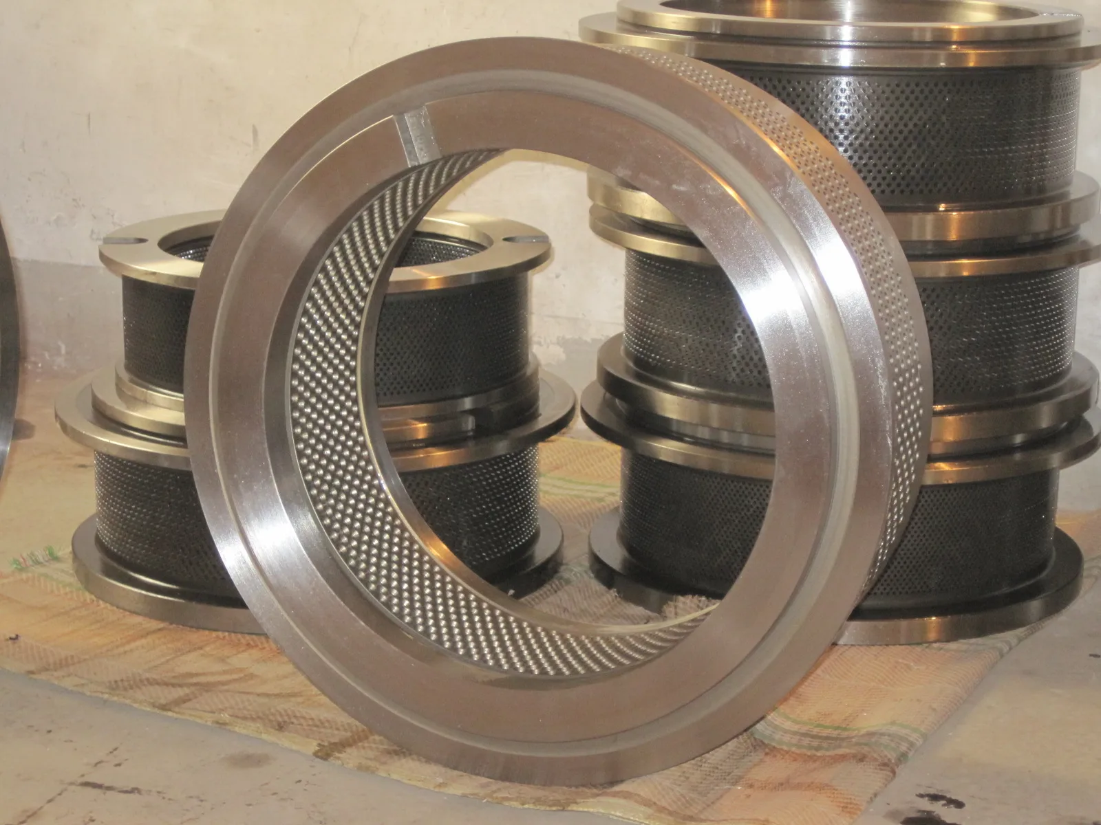 Ring die matrix spare part  for fish food pellets