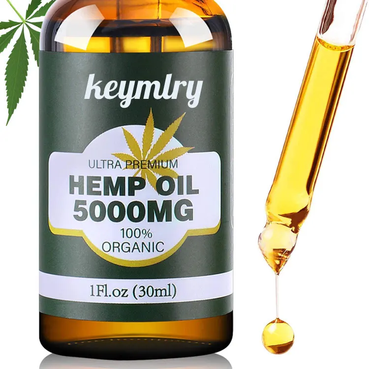 
Hemp Oil Drops Natural CO2 Extracted Support Immune System 100% Organic Pain Stress Anxiety Relief Reduce Insomnia Vegan CBD oil 