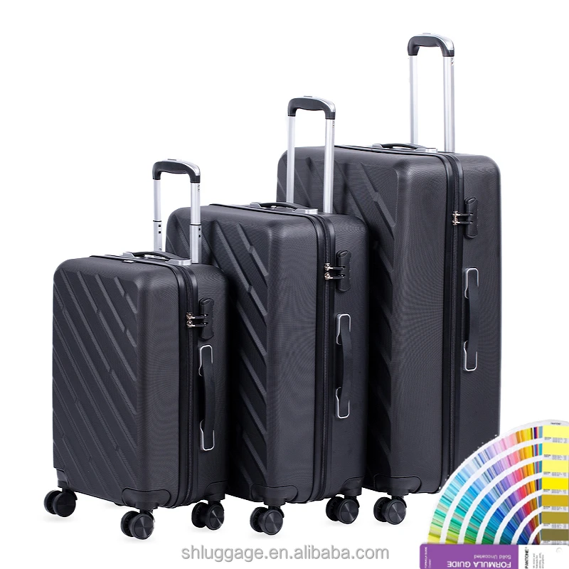  2021 Latest scheme ABS PC traveling bag Set of 12
