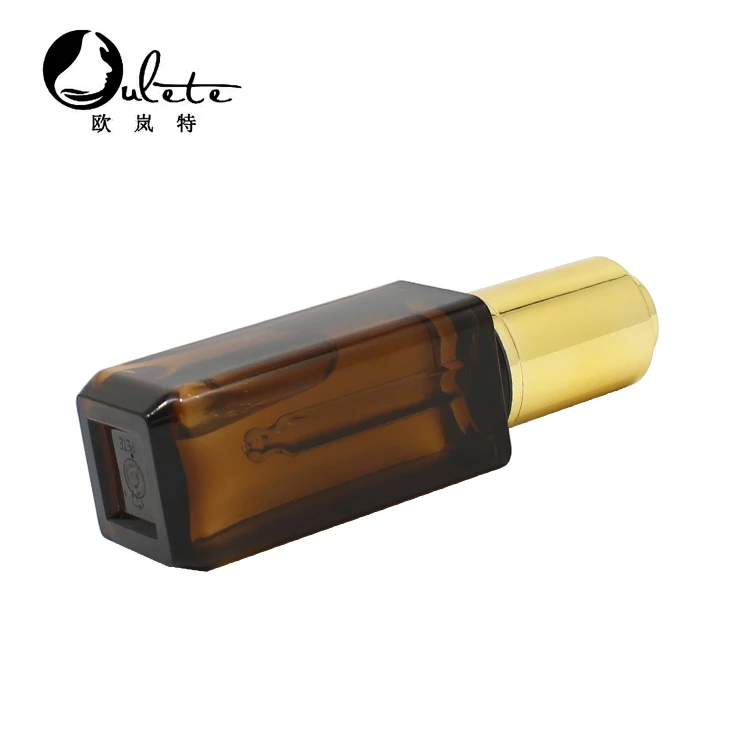amber plastic essential oil bottle 15ml for smoke oil with dropper pipette tamperproof cap
