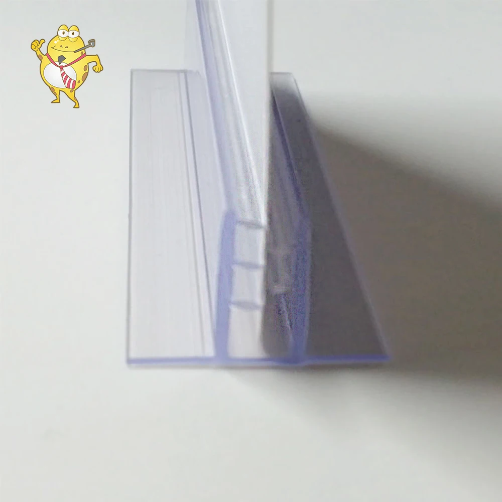 LAOHAMA PVC Super Grip Wire Basket Sign Holder T Shape Heavy Duty Card Sign Gripper for Supermarket