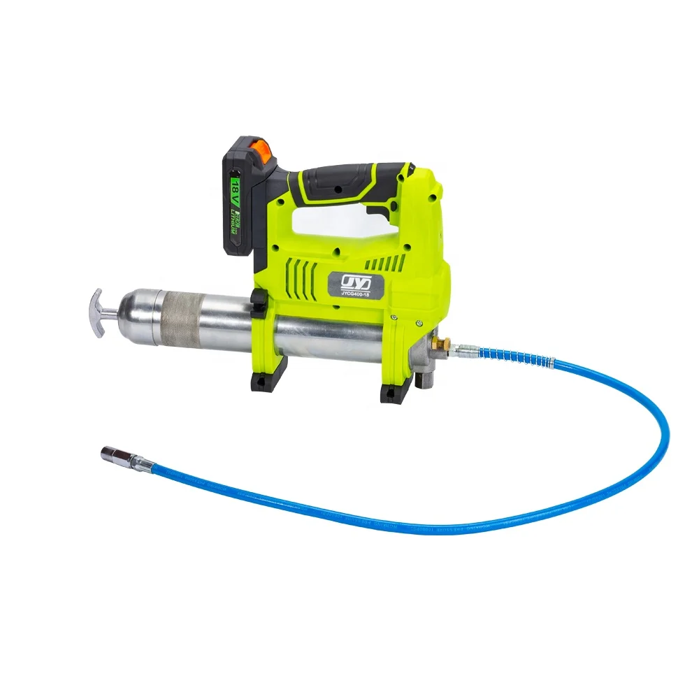 10000 PSI High Pressure Grease gun 18V Li-ion Battery cordless grease gun ROSH CE EMC certificate by TUV